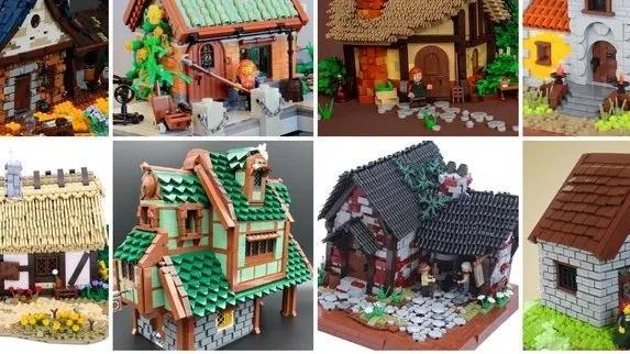 15位优秀设计师的乐高屋顶完美MOC解决方案