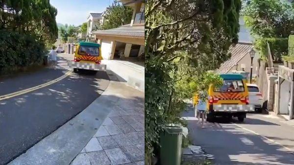 陈意涵|儿上学爆哭「跟在我后面」，陈意涵跑步追娃娃车！崩溃画面笑翻网友