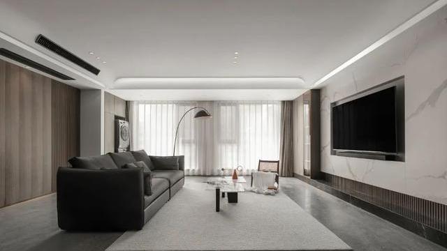 145精装房，不满意原始装修，改造完毕，黑白灰恰到好处！