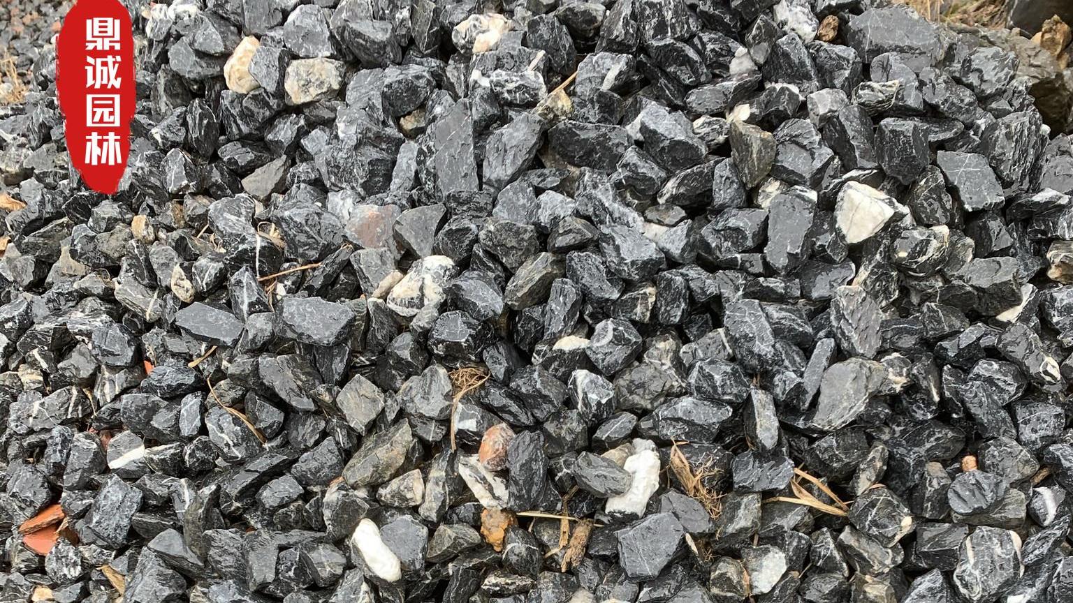 砾石庭院公园景观铺路石 砾石建筑工程搅拌石料