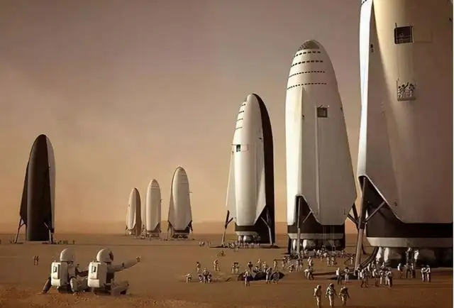 这是亿万寡头埃隆马斯克计划在火星上建造的城市形象！