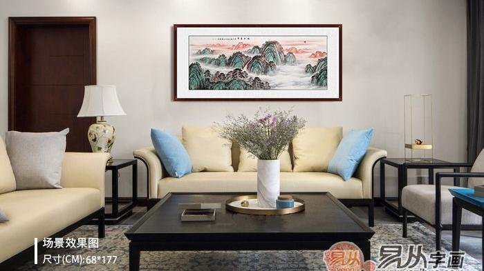 家居壁画 非常有品味的几幅作品 客厅装饰值得拥有