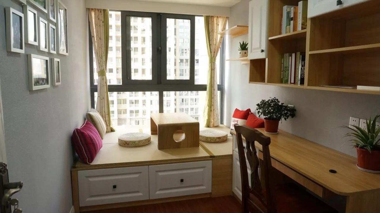 小户型房子就该这样装！书桌+榻榻米，空间足足大出2倍！绝对赞！