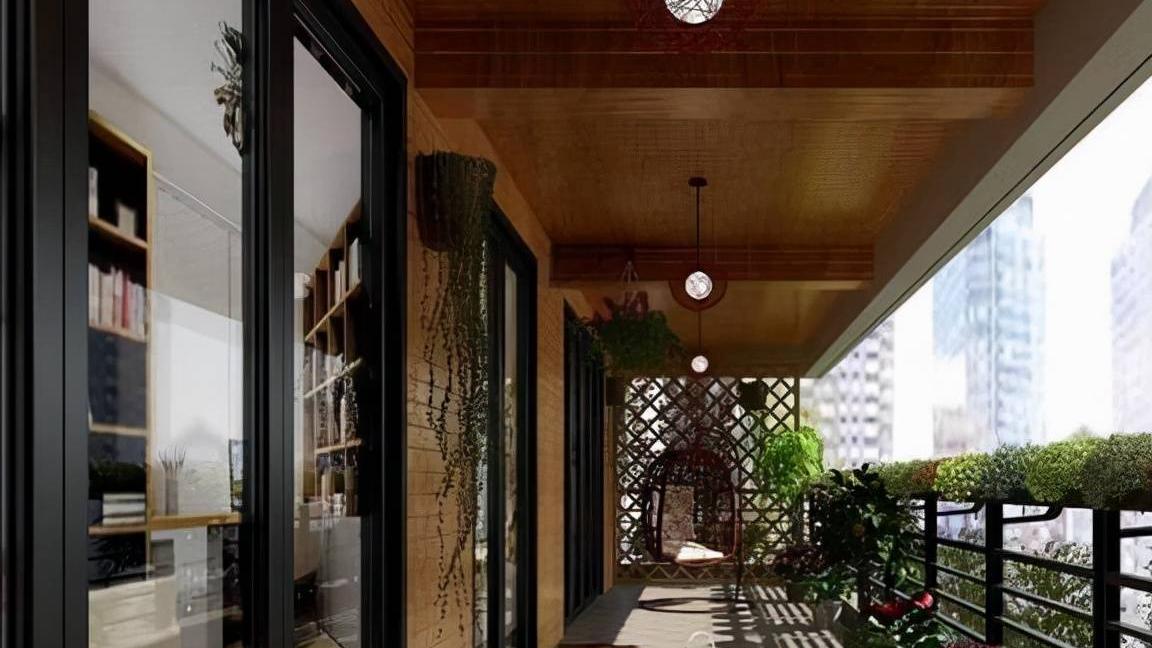 阳台设计真是人外有人，天外有天，还头次见这样装阳台的，太妙了