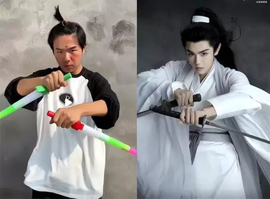 侵权|男网红抄袭成瘾？照搬出名影视海报，本人火速道歉称忘了标注