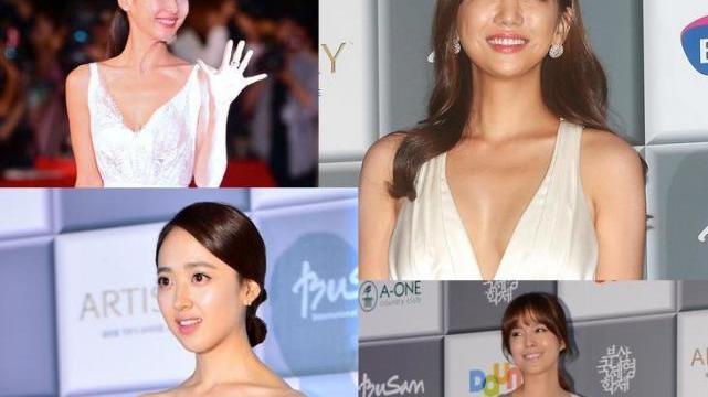 礼服 红毯还得看咱内娱！韩国寡淡乏味、港台花哨乡土，谁出色一目了然了
