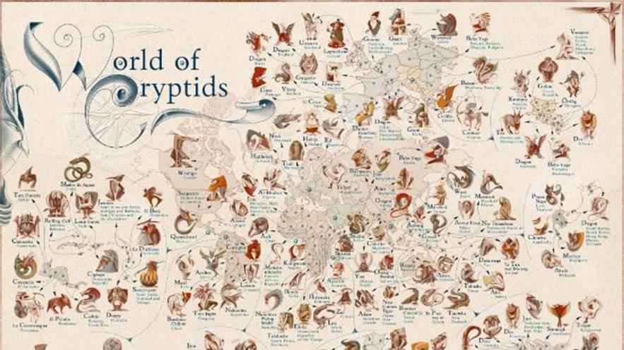《全球神兽名录》揭示了全世界范围内所有已知的著名神兽
