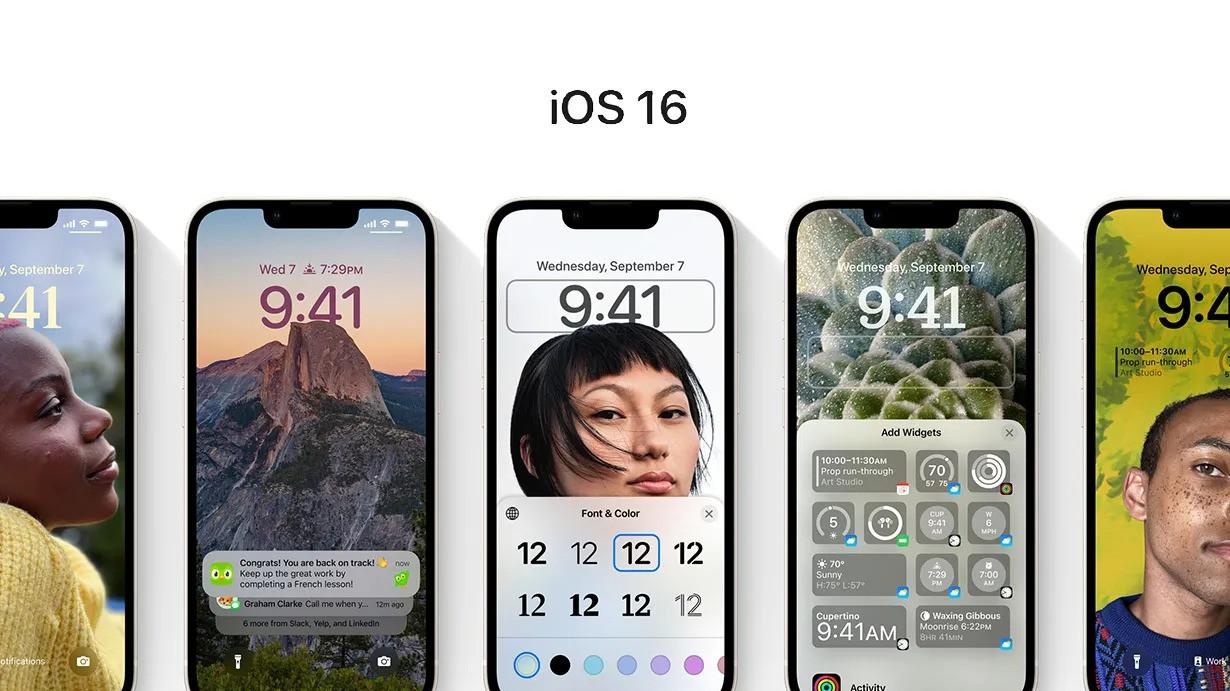 小米科技|iOS16正式推出！6大功能更新，锁定画面个人化超有感