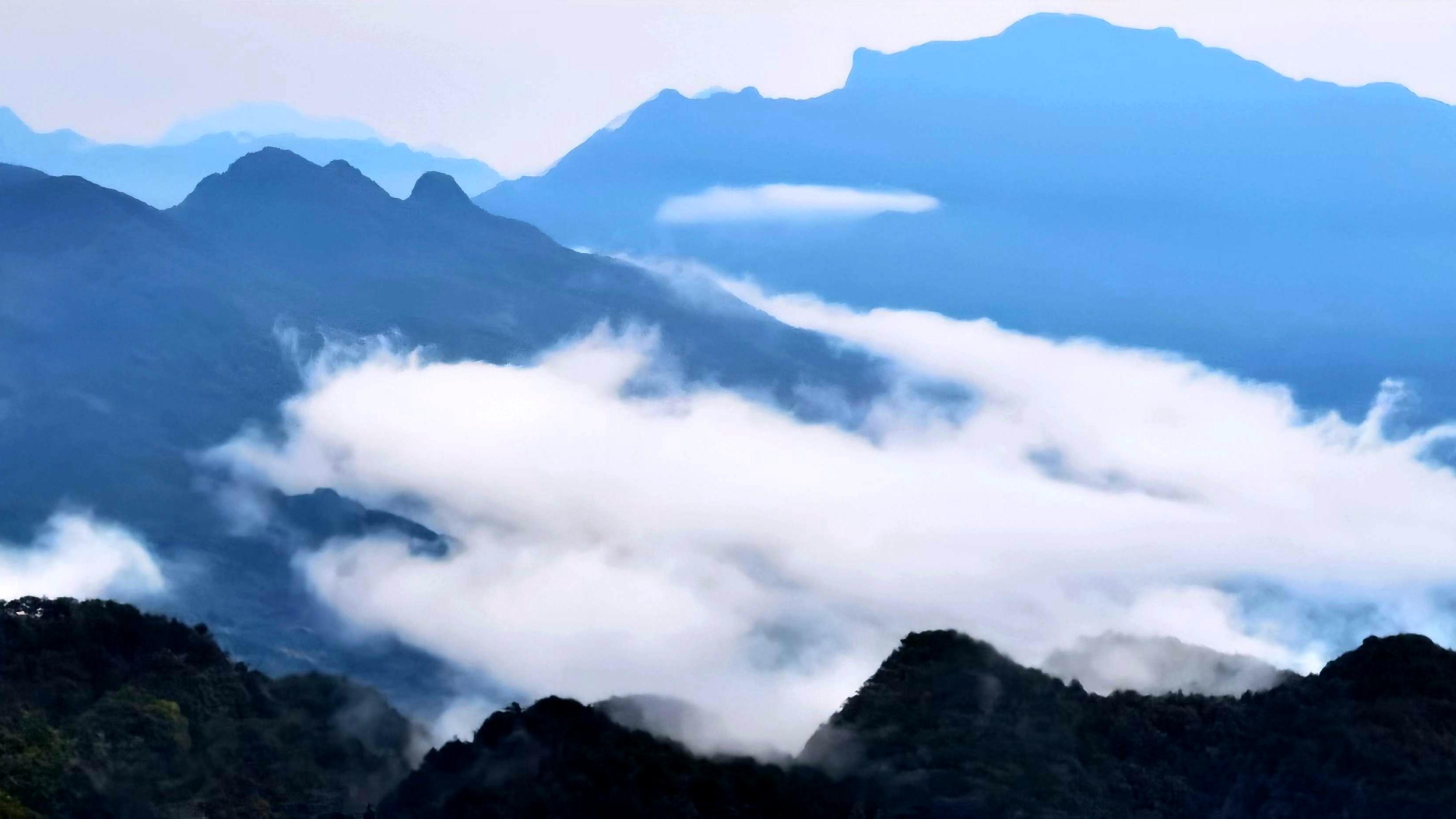 江西|壮观！广元马头岩雨后云雾似仙境，一起来看看！