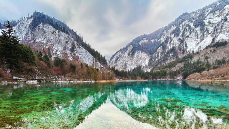 古镇|湛蓝与雪白，九寨沟冬日之旅！