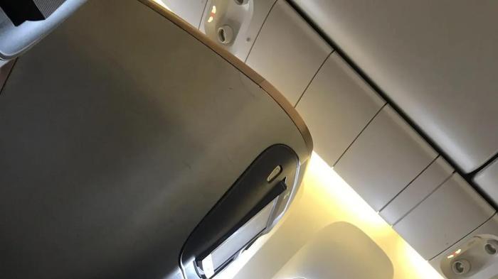 孙燕姿|孙燕姿坐头等舱被偶遇，素颜出镜大长腿白到反光，坐姿豪放引争议！