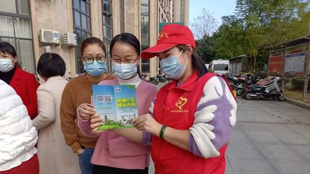 城中区清华坊社区：平安无毒迎新春 禁毒宣传进社区