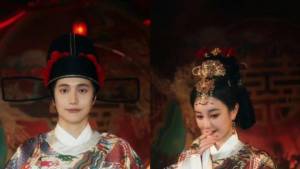 张继科|张檬带韩国老公回郑州，穿龙凤婚服惊艳似璧人，美得像拍戏现场