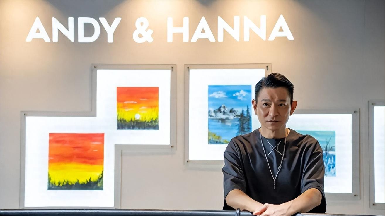 刘德华公开父女画作，网友：有钱人培养艺术，老百姓只知道学习