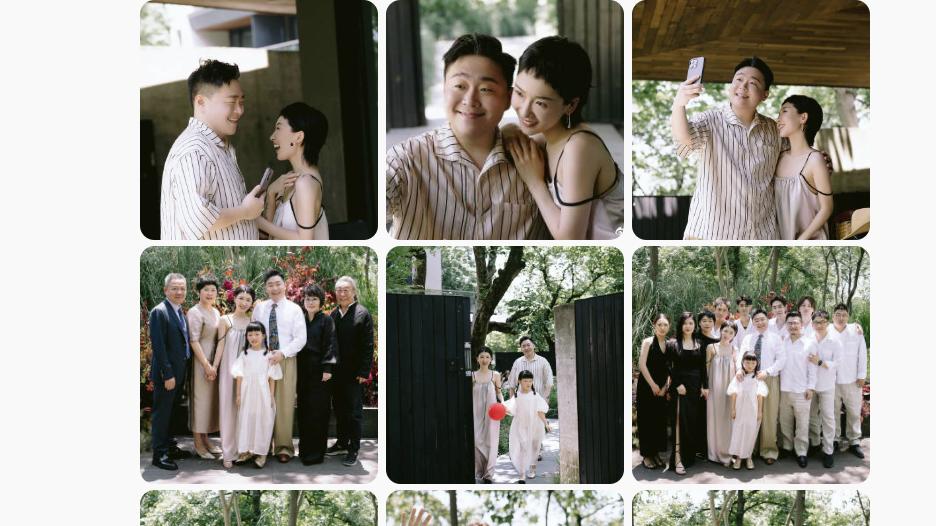 郝劭文|33岁郝劭文大婚释小龙当伴郎，新娘穿得像睡衣，8岁继女见证幸福时刻！