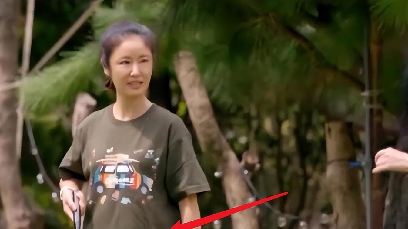 林心如|47岁的林心如老到认不出！穿宽松T恤显苍老，素颜出镜像大婶！