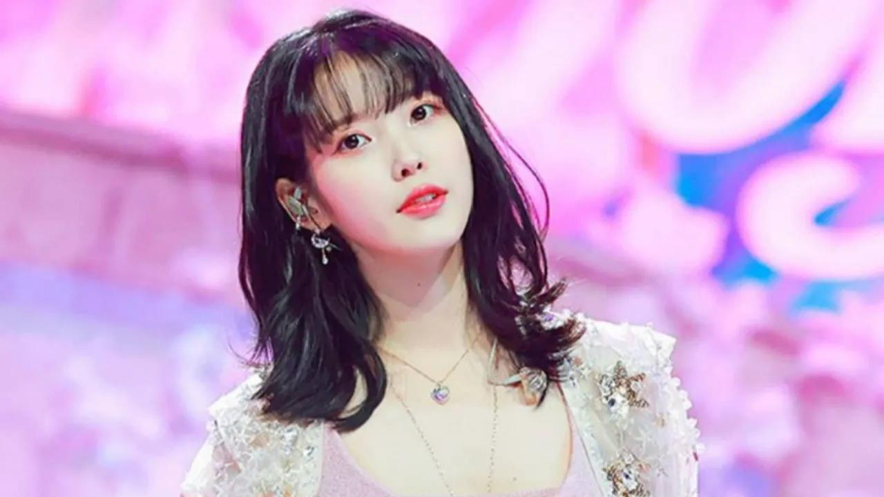 李智恩 甜美的李知恩画上深邃的眼影，变身中性酷女孩
