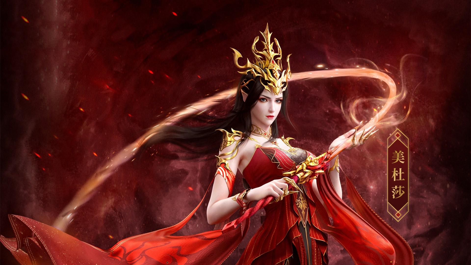 美杜莎女王新模型公布，玉足变成黑丝大长腿，还有一个改动细节