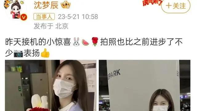 沈梦辰|沈梦辰520晒杜海涛送的花，被眼尖的网友发现花“有问题”