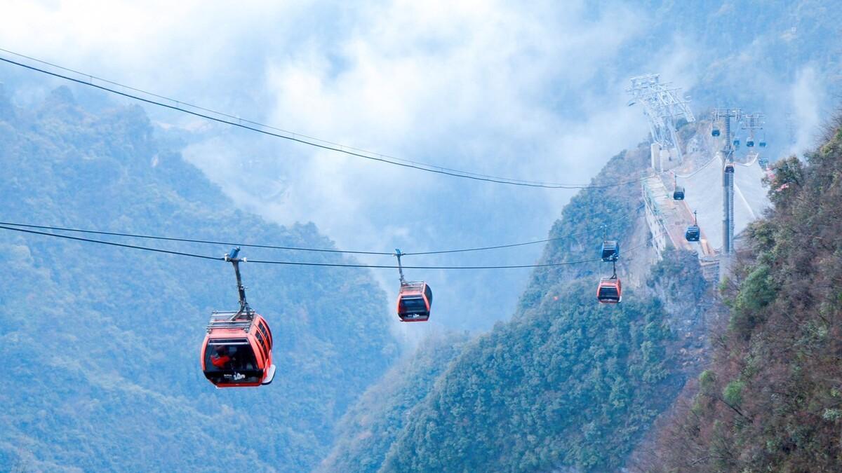 华山|推荐五个缆车直通山顶的最美景点，特别适合中老年人去一览纵山小