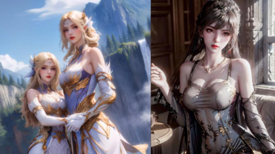 斗罗大陆：七大女神双胞胎形象来袭，小舞姐妹花无比养眼