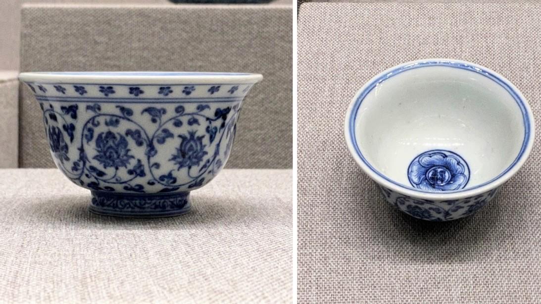 青花瓷|故宫陶瓷馆：永乐青花，青花瓷制作上的第二个高峰