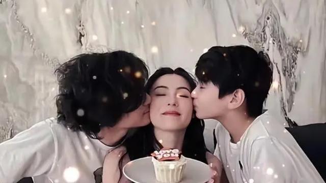 张柏芝|小儿子被生父带走？张柏芝庆生晒俩儿子照片，大儿子越来越像谢贤