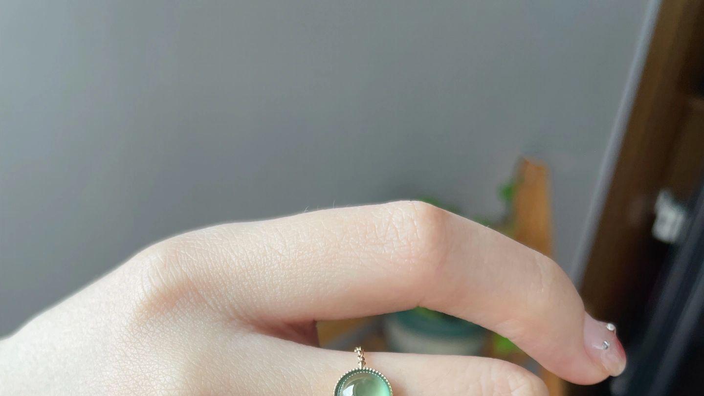 |夏日小清新，INS风翡翠戒指～