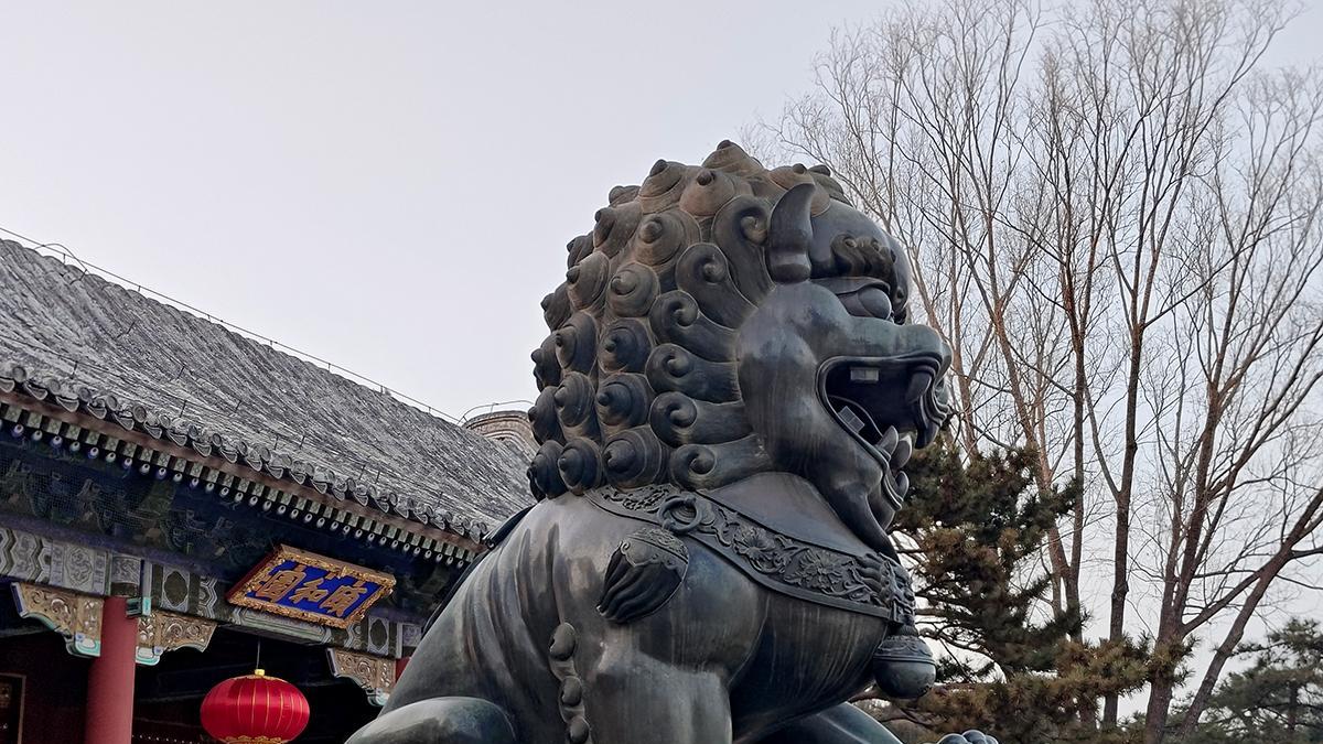 有一说二：手机摄影之出游随拍，记录冬季颐和园的美