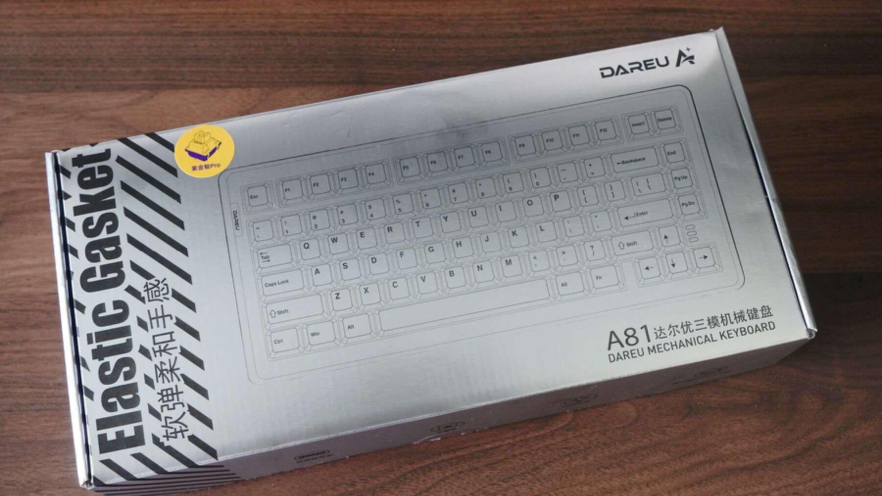 达尔优|加量升级 达尔优A81 三模版机械键盘