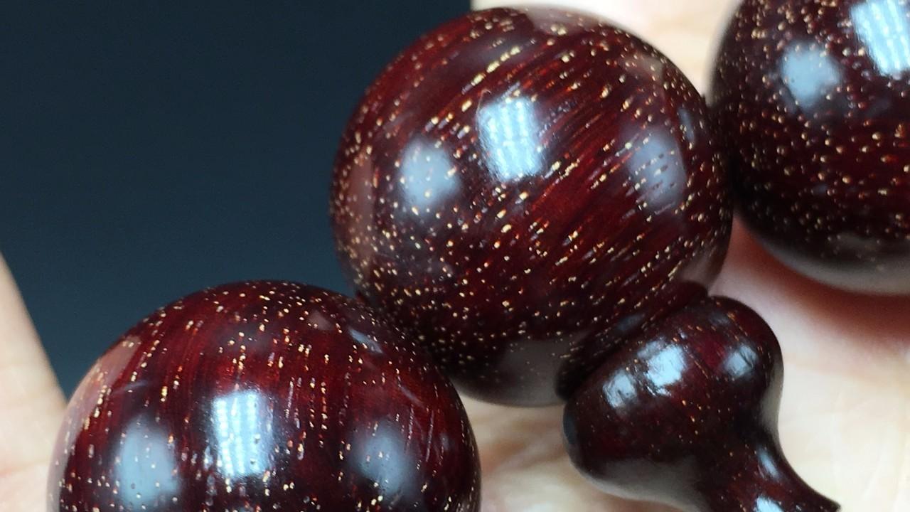 小叶紫檀|为什么你的小叶紫檀佛珠一盘就污？