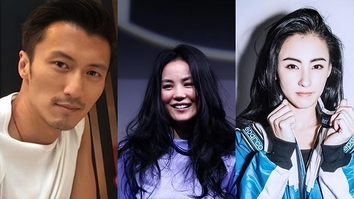 王菲|王菲扎丸子头跟谢霆锋现身，张柏芝也扎丸子头现身机场，区别太大！