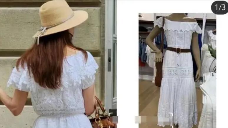 林志玲夫妇游法国，穿脱线裙、拎12年前脏包，遭日籍老公当街呵斥