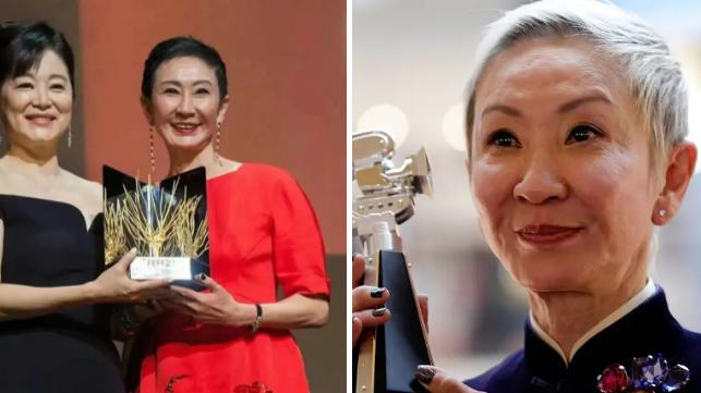 72岁的施南生身姿轻盈，穿旗袍配短发飒爽大气，完全看不出年龄