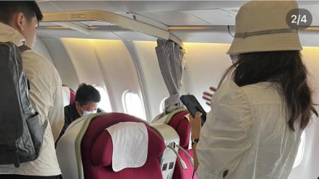 章子怡|章子怡坐廉价航空被偶遇，空姐频打扰身份暴露，穿7000块一条裤子