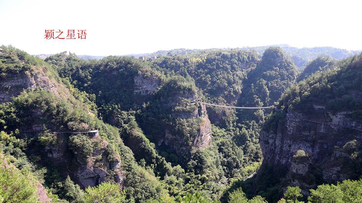 潭江|韩妃江峡谷，道路被酒店阻挡