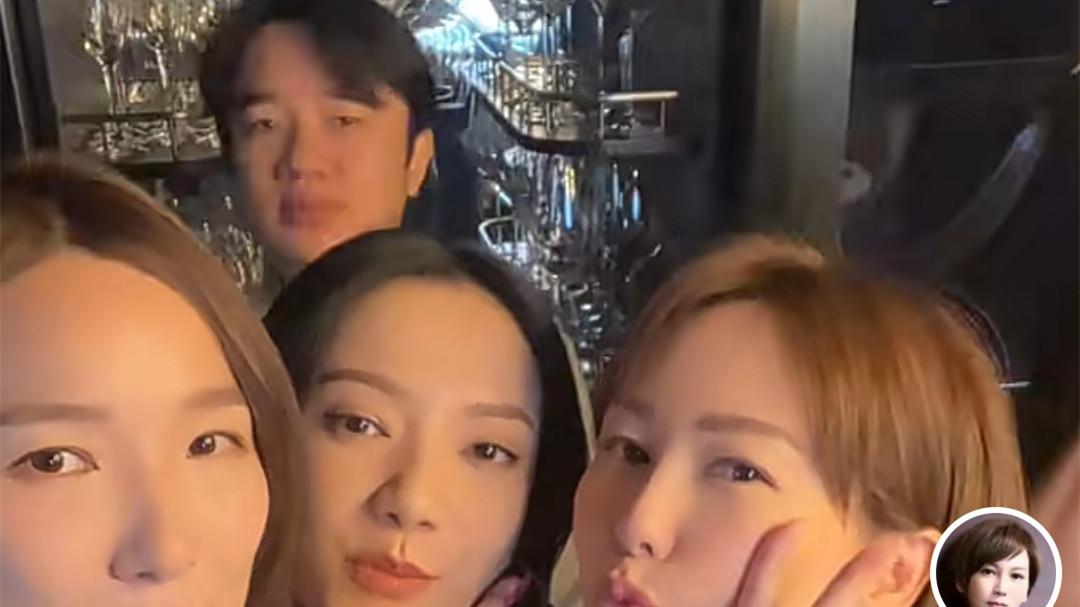 孙耀威|一群香港明星在上海聚首！桌上堆满了鱼子酱和生蚝，孙耀威喝得面红耳赤