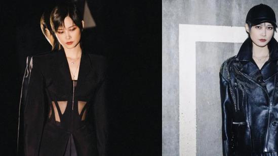 李宇春|李宇春跨年演唱会上穿镂空薄纱秀蛮腰颠覆你对中性一姐的想象