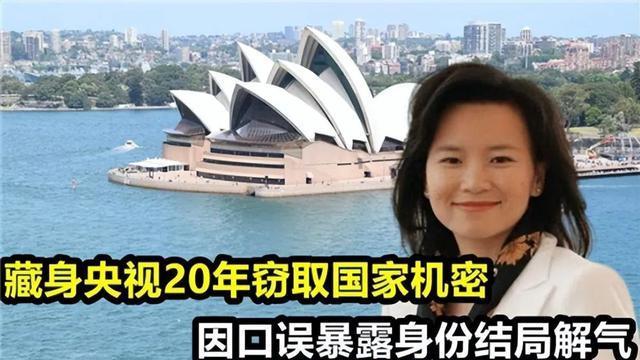 央视|央视前主持人成蕾：潜伏20年，因一句口误，暴露间谍身份