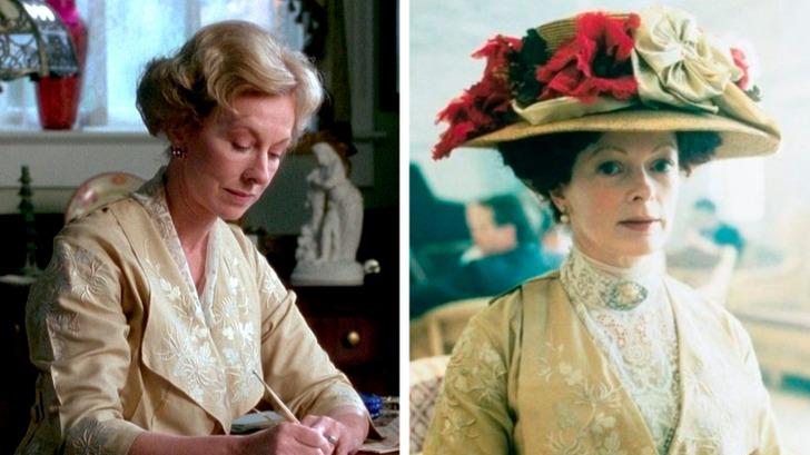 这些在不同的电影和电视连续剧中使用了相同的服装