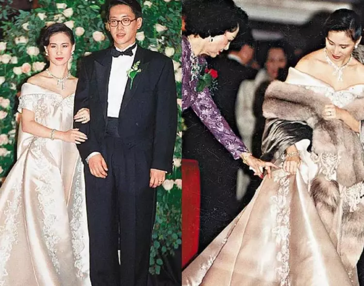 何超琼|赌王双胞胎女儿现身婚宴！侧颜打脸何超琼，小个子妈妈似的