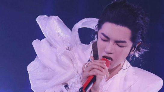 华晨宇演唱会婚纱秀引发争议，网友热议：是时尚还是过于娘炮