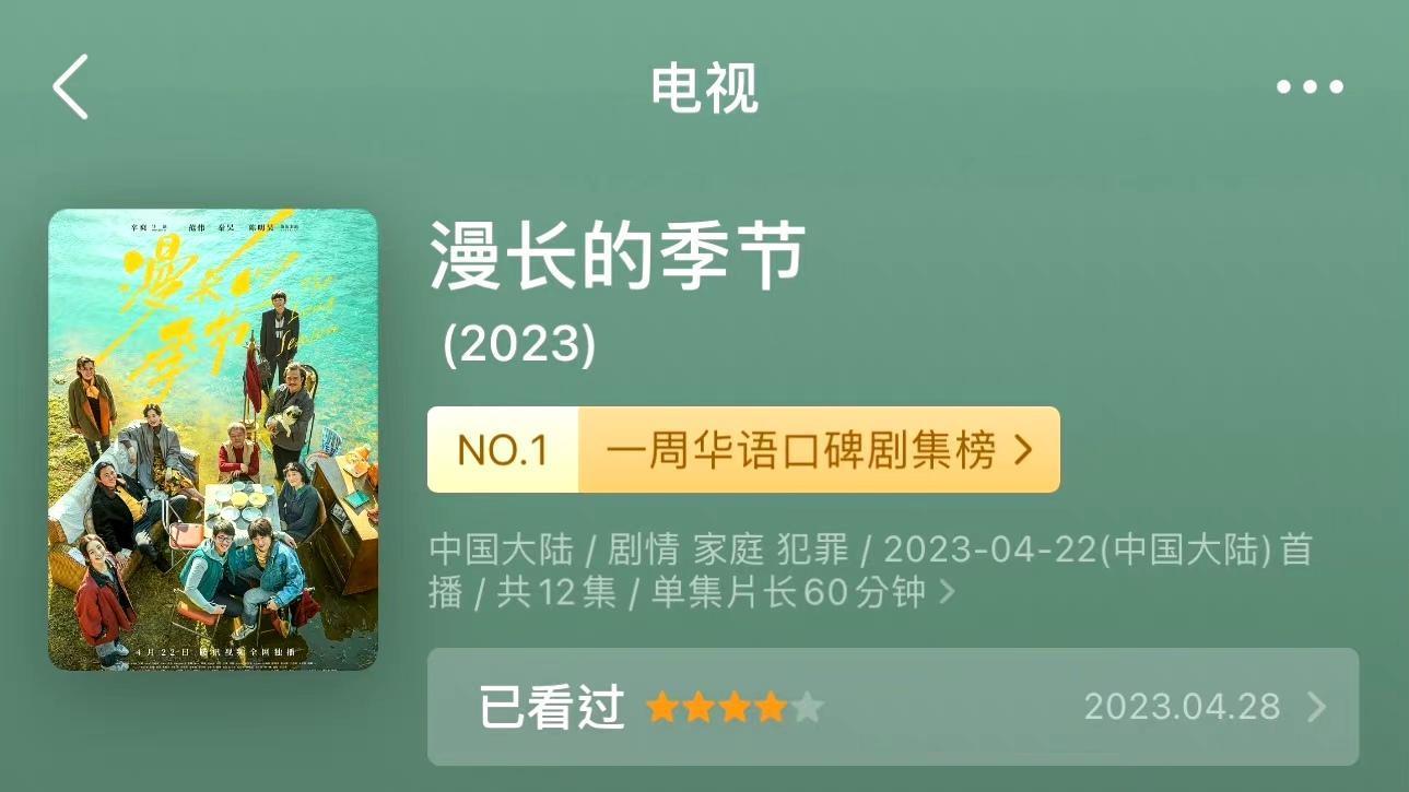 漫长的季节|今晚开播！仅有18集却有12位演技派助力