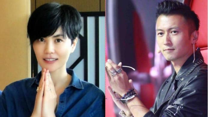 53岁王菲生图曝光，面部憔悴发际线后移，小腹微隆被疑怀孕