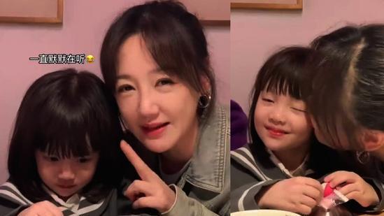 胡歌|44岁薛佳凝晒影片亲吻小女孩，疑似反击旧爱胡歌幸福感言