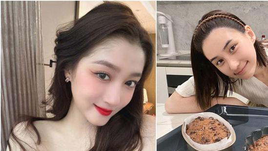 关晓彤|关晓彤晒低胸淡绿裙辣照，却意外撞衫赌王千金何超莲