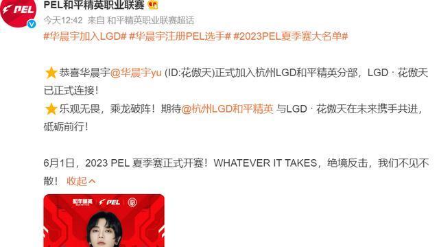 华晨宇|不唱歌，转电竞了？从代言人到青训选手，华晨宇加入LGD有内幕？