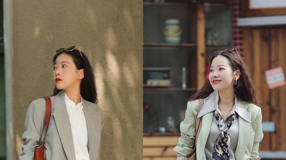 西装|职场穿西装真时髦！不挑年龄不挑身材，气场气质两手抓