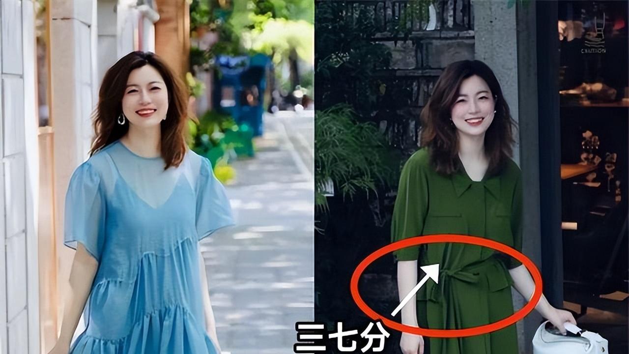穿衣搭配 建议中年女人，裙子过膝盖、鞋不带跟，头发不过肩、美得优雅得体