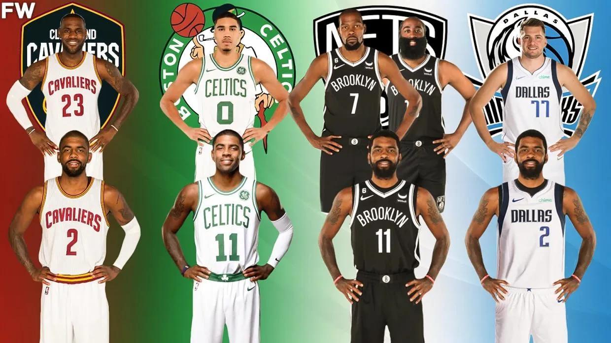 环保|论欧文NBA职业生涯搭档过的最强十人，詹姆斯第一杜兰特第二